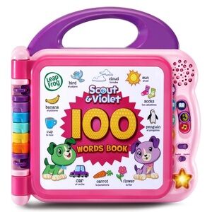 LeapFrog Scout & Violet Interactive Learning Book - Pink and Purple